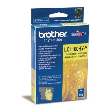 BROTHER LC-1100HYY | Cartouche d'encre hy | MFC-6490CW | Jaune (Y) | 750 pages