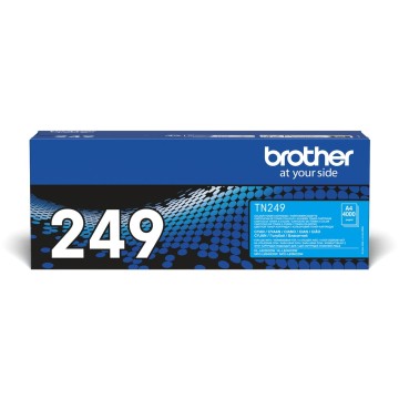 BROTHER TN-249C | Toner Super HY | HL-L8240CDW | Cyan (C) | 4'000 pages