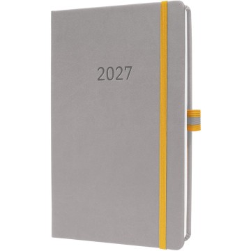 CONCEPTUM L2704 | Cal. semainier Linescape | 2027 | 1S/2P gris clair | 14.8x21.3cm