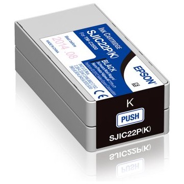 EPSON C33S020601 | Cart. d'encre | TM-C 3500 | Noir (BK)
