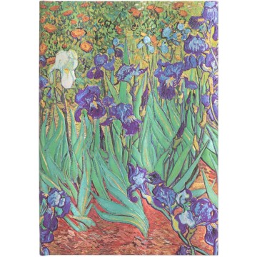 PAPERBLANKS PB8204-0 | Carnet ligné | Midi | Van Gogh – Iris | 72 feuil.