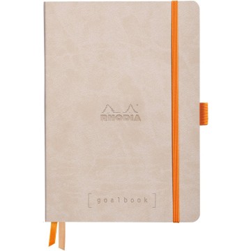 RHODIA 117574C | Carnet Goalbook SC | A5 | Vert anis, dots | 120 feuil.
