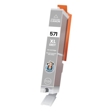CANON ECOPrinter 571G | Cartouche ECOPrinter équivalent à Canon CLI-571 XL | Famille Canon PGI-570 / CLI-571 | Gris (G) | 300 pages