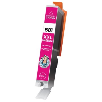 CANON ECOPrinter 581M | Cartouche ECOPrinter équivalent à Canon CLI-581 XXL   | Famille Canon PGI-580 / CL-581 | Magenta (M) | 850 pages