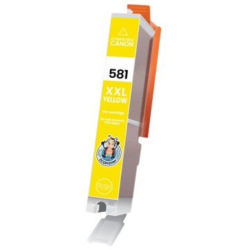 CANON ECOPrinter 581Y | Cartouche ECOPrinter équivalent à Canon CLI-581 XXL   | Famille Canon PGI-580 / CL-581 | Jaune (Y) | 850 pages