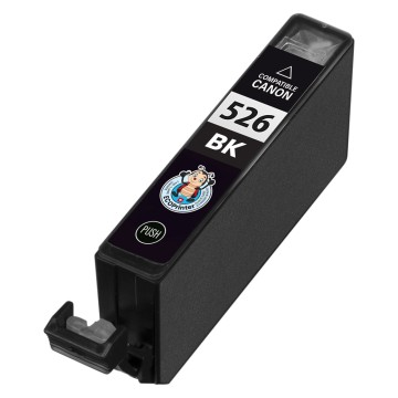 CANON ECOPrinter 526BK | Cartouche ECOPrinter équivalent à Canon CLI-526   | Famille Canon PGI-525/ CLI-526 | Photo Noir (PBK) | 3'000 pages