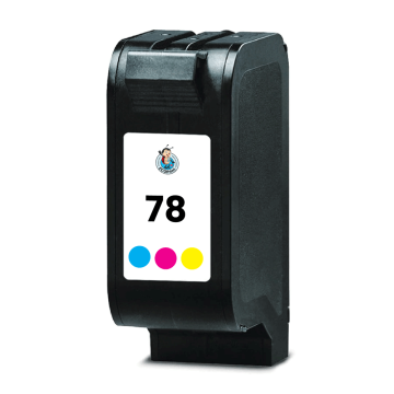 HP ECOPrinter 78C | Cartouche ECOPrinter équivalent à HP 78 | Famille HP 15 / HP 45 / HP 78 | 3 Couleurs (3C) | 750 pages